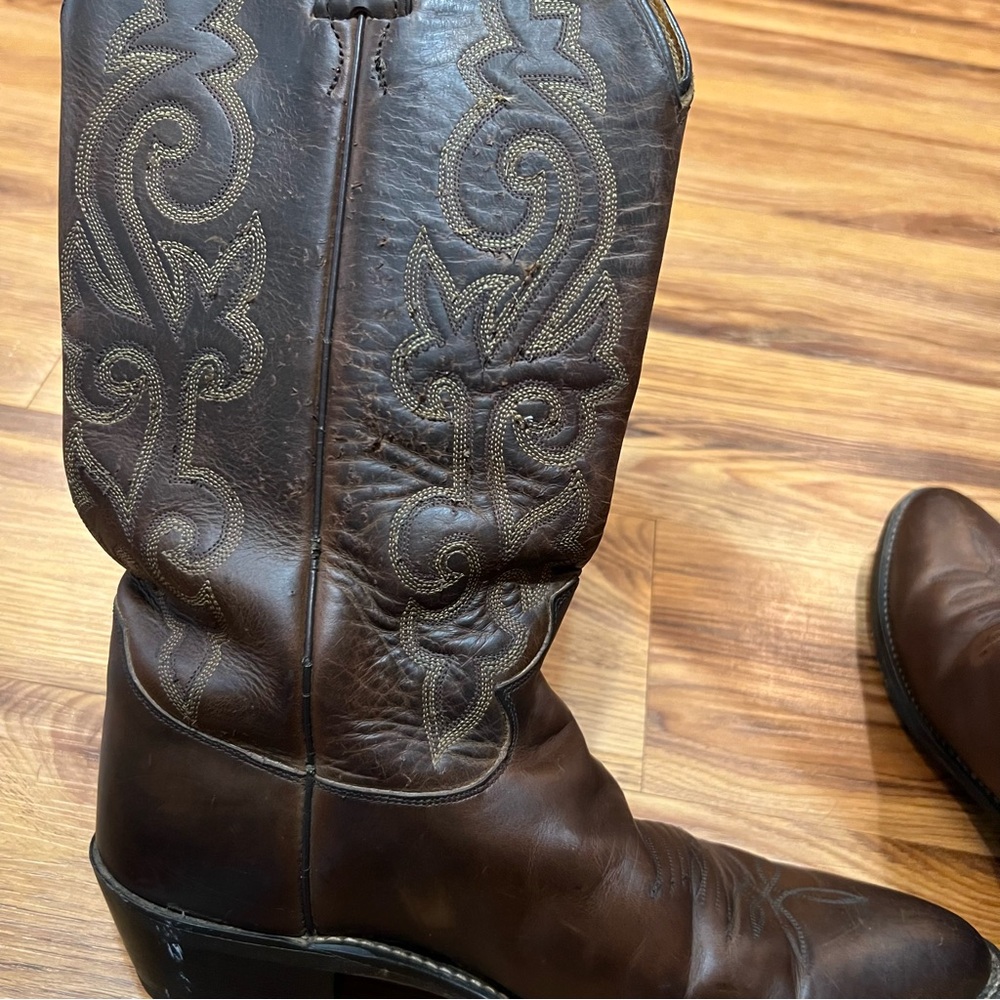 Justin Boots Men’s 9.5D - Picture 7 of 9